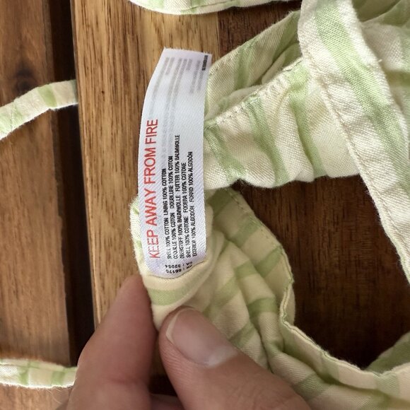 Urban Outfitters Crop top Bra Top Women's SMALL Tie At Waist Festival Boho Y2K - Picture 6 of 8